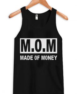 MOM Made Of Money Unisex Adult Tank top