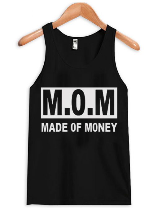 MOM Made Of Money Unisex Adult Tank top