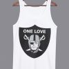 One Love Oakland Raiders Unisex Tank top
