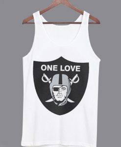 One Love Oakland Raiders Unisex Tank top