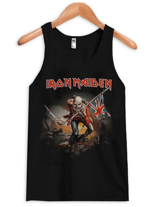 Iron Maiden Trooper British Unisex Tank top