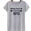 Nothing Scares Me I'm Raising Boys T-Shirt
