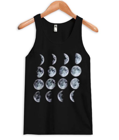 Phases of The Moon Unisex Tank top
