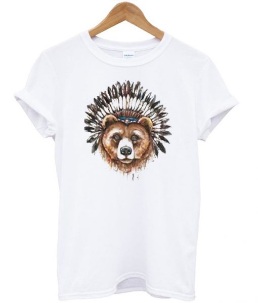 Bear Headdress Unisex T-shirt