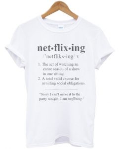 Netflixing Unisex T-shirt