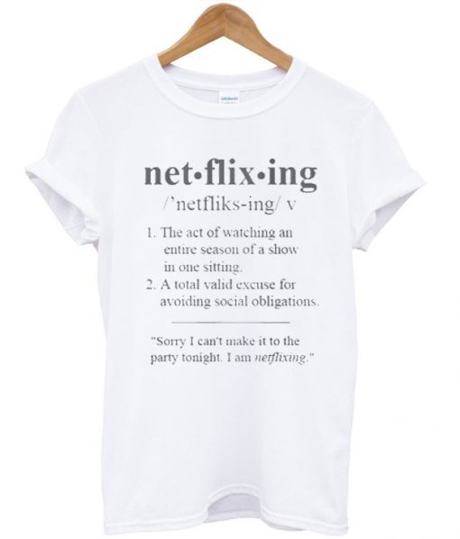 Netflixing Unisex T-shirt