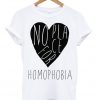 No Place For HomoPhobia Unisex T-shirtNo Place For HomoPhobia Unisex T-shirt