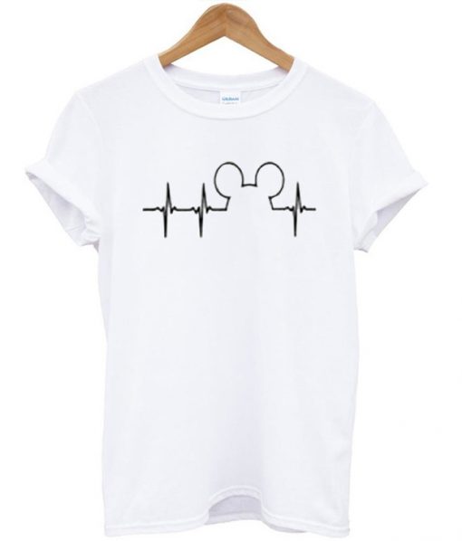 Mickey Mouse Heartbeat T-shirt