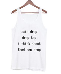 Rain Drop Drop Top Tank top