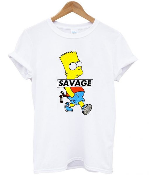 Bart Simpson Savage T-shirt