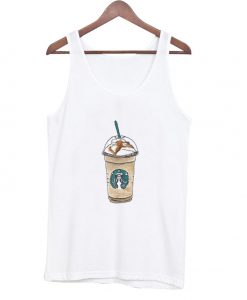 Cartoon Starbucks Drink Tanktop