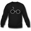 Lightning Glasses Harry Potter Unisex Sweatshirt