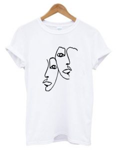 Twin Face Picasso T-shirt