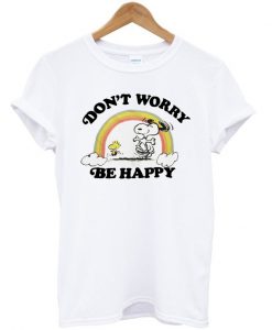 Junk Food Snoopy Dont Worry Be Happy T-Shirt