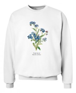 Forget Me Not Myosotis Sylvatica Sweatshirt
