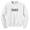 Paris Font Sweatshirt