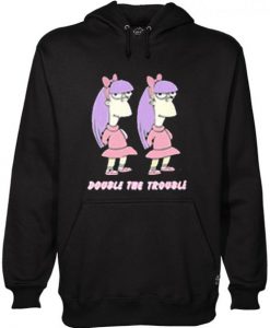 Simpsons Double The Trouble Hoodie