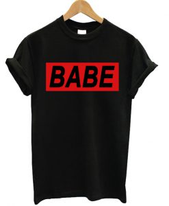Babe Rectangular T-shirt