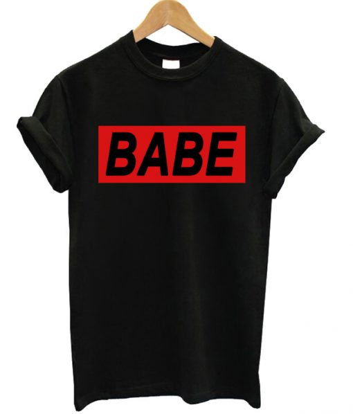 Babe Rectangular T-shirt