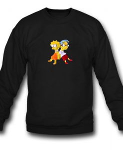 Lisa Simpson And Milhouse Sweatshirt