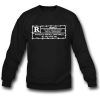 Respect Sweatshirt