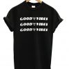 Good Vibes T-shirt Black