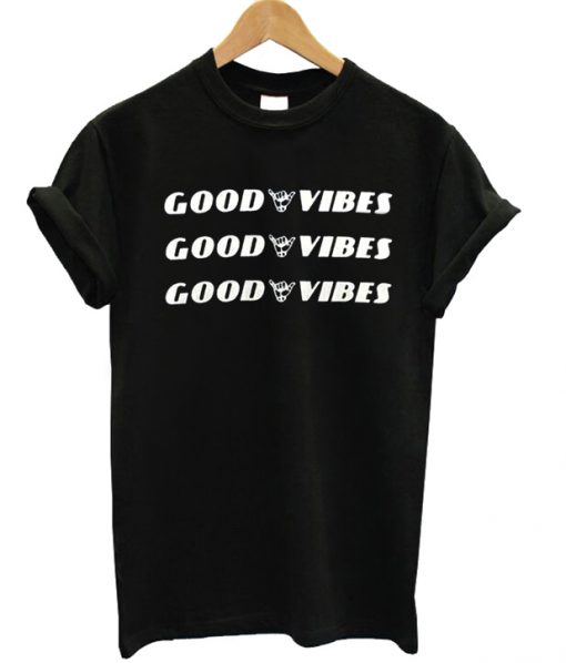 Good Vibes T-shirt Black