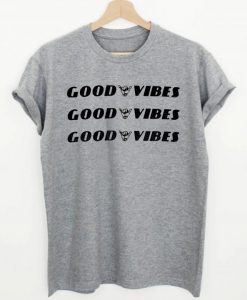 Good Vibes T-shirt Grey