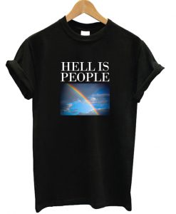 Hell Is Poeple T-shirt Black