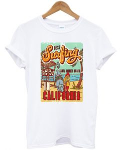 Best Surfing Santa Monica T-shirt