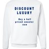 Discount Luxury Sweatshirt White