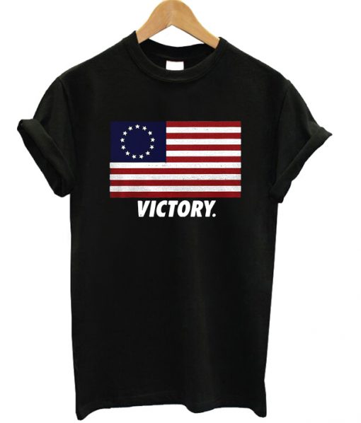 Betsy Ross American Flag Victory T-shirt