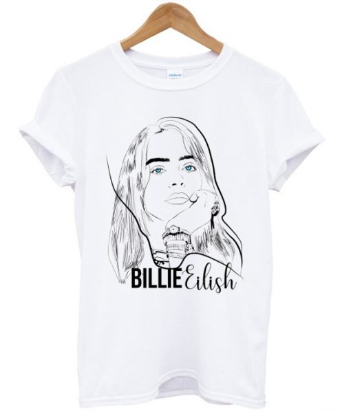 Billie Eilish Blue Eyes T-shirt
