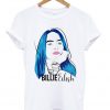 Billie Eilish Blue Hair T-shirt