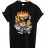 Nickelodeon Ren And Stimpy Rugrats Arnold Rocky T-shirt
