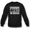 The Beatles In Front Of Car Sweatshirt