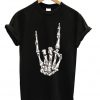Hand Skeleton Metal T-shirt