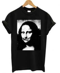 Monalisa Meme Smile T-shirt