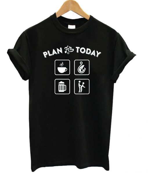 Plan For Today Icon T-shirt