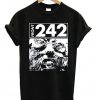 Black Sabbath Front 242 Black White T-shirt