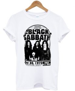 Black Sabbath Paranoid World Tour T-shirt