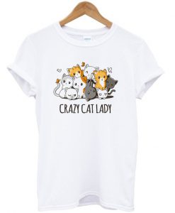 Grazy Cat Lady Cats T-shirt