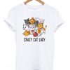 Grazy Cat Lady Cute Cats T-shirt