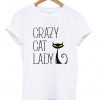 Grazy Cat Lady Yellow Eye T-shirt