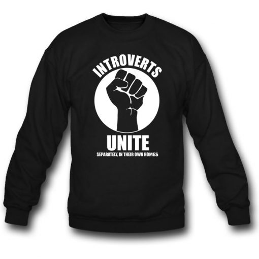 Introverts Unite Round T-shirt
