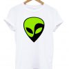 Alien Yin Yang Green T-shirt