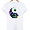Alien Yin Yang Space T-shirt
