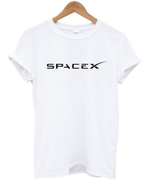 SpaceX Black Logo T-shirt