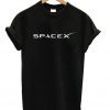 SpaceX White Logo T-shirt