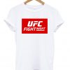 UFC Fight Night Red White T-shirt